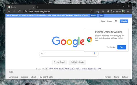 How To Make Microsoft Edge Open With Google