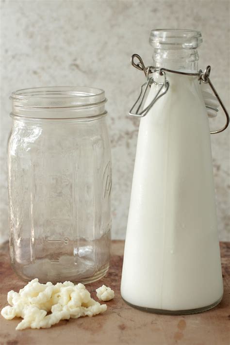 how to make milk kefir grains