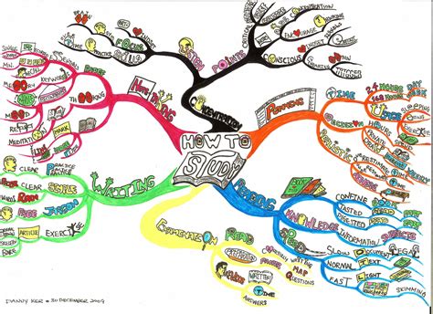how to make mind map for studying