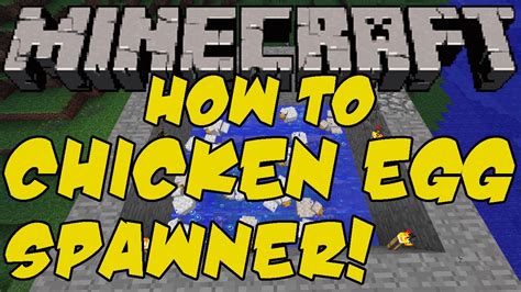 How To Make Minecraft Chickens Lay Eggs