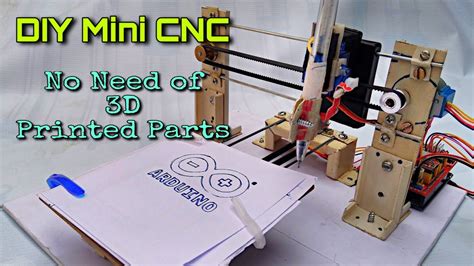 How To Make Mini Cnc Plotter Machine At Home Using Arduino