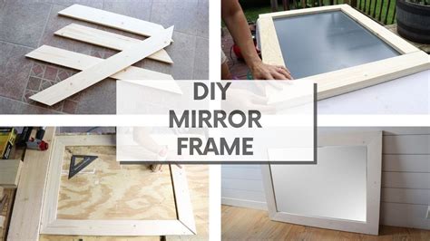 How To Make Mirror And Frame