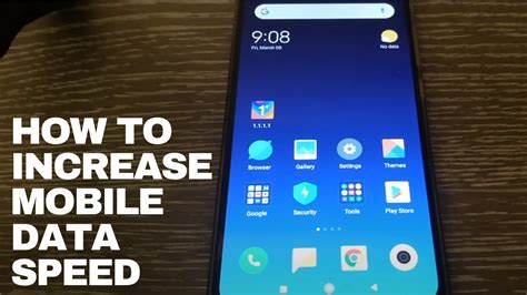 how to make mobile data faster on android