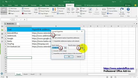 how to make multiple links clickable in excel