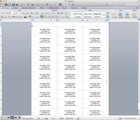How To Make Multiple Pages Of Mailing Labels In Word