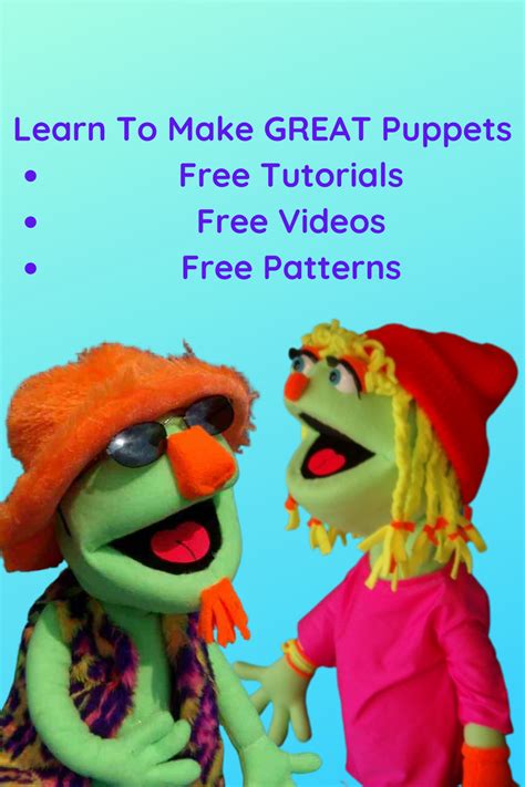 How To Make Muppet Style Puppets
