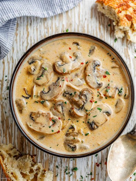 how to make mushroom soup from scratch