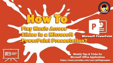 how to make music play over multiple slides in powerpoint