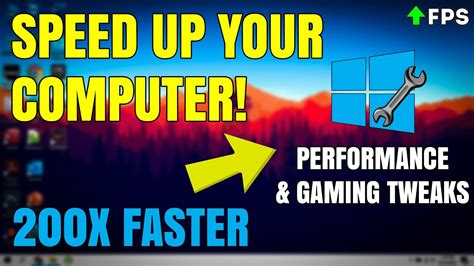 how to make my computer perform better