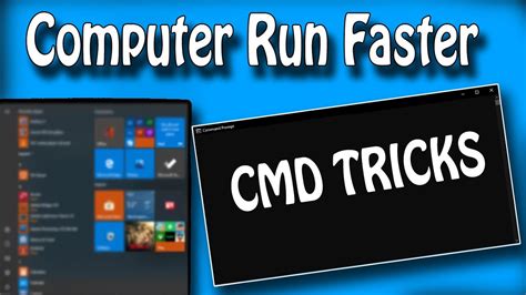 how to make my pc faster using cmd