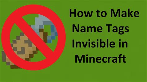 How To Make Name Tags Invisible In Minecraft Education Edition