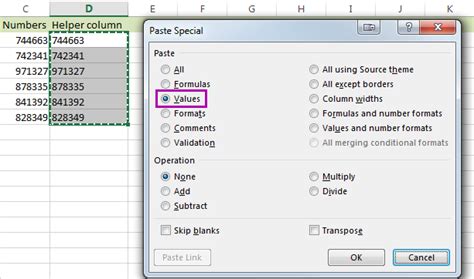 how to make number to text in excel