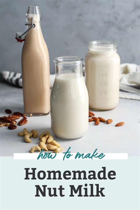 How To Make Nut Milk With A Blender