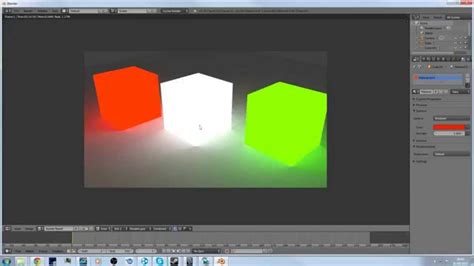 how to make object emit light in blender