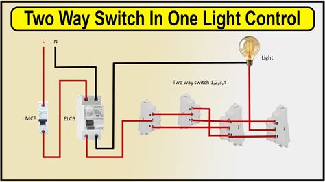 How To Make One Light Switch Into Two