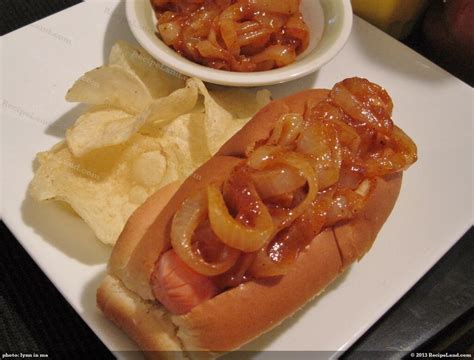 how to make onions for hot dogs