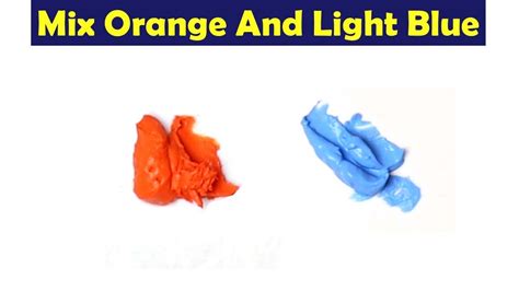 How To Make Orange With Light