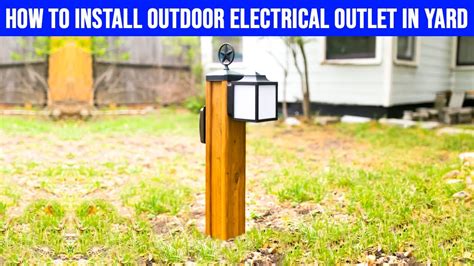 How To Make Outside Outlet Work