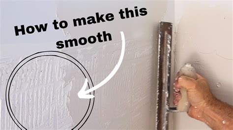 How To Make Outside Wall Smooth