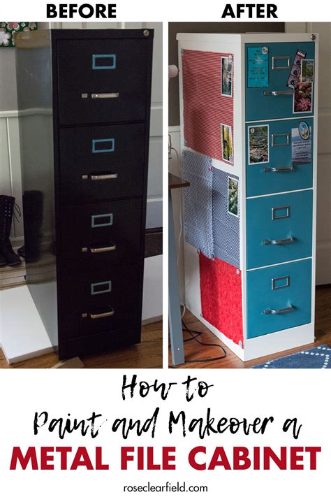 How To Make Over A File Cabinet