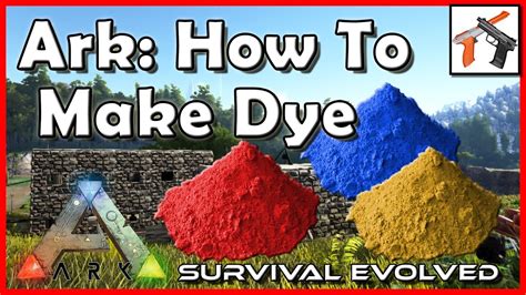 How To Make Paint In Ark Survival Evolved