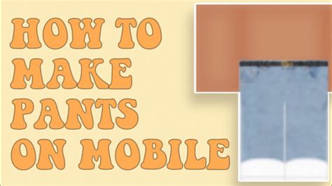 HOW TO MAKE PANTS ON ROBLOX!! ROBLOX Tutorial Doovi