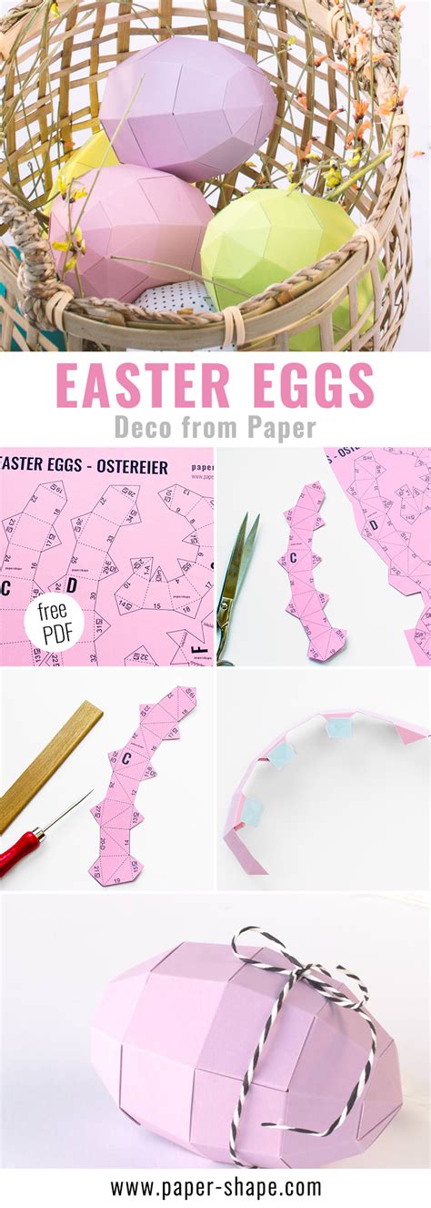 How To Make Paper Easter Eggs Easy