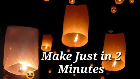 How To Make Paper Lanterns That Float