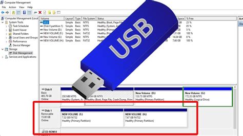 how to make partition in usb drive