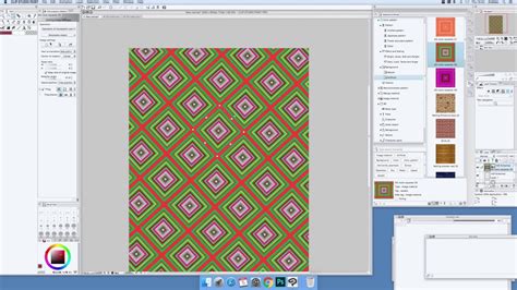how to make pattern in clip studio