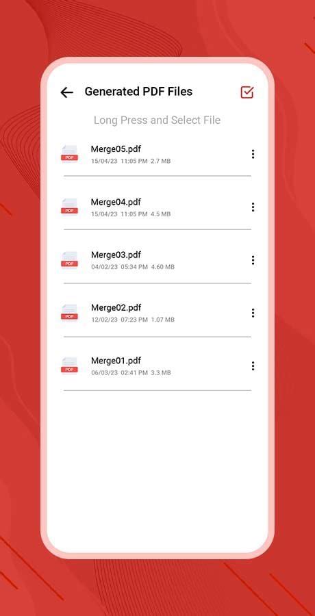 how to make pdf from multiple photos on android
