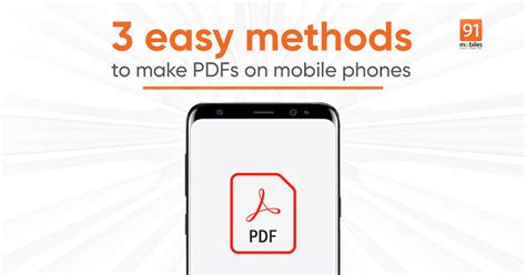 how to make pdf of web page in mobile