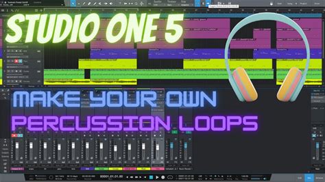 how to make percussion loops