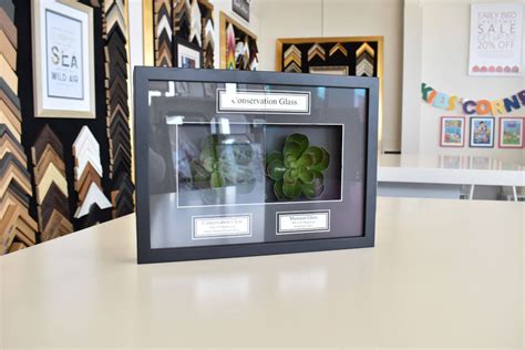 how to make picture frames anti glare