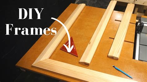How To Make Picture Frames From Scratch