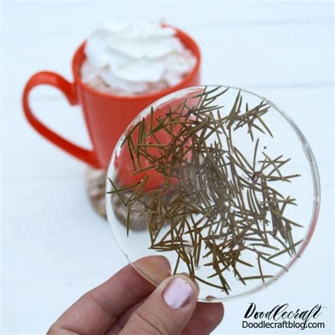 How To Make Pine Needle Coasters