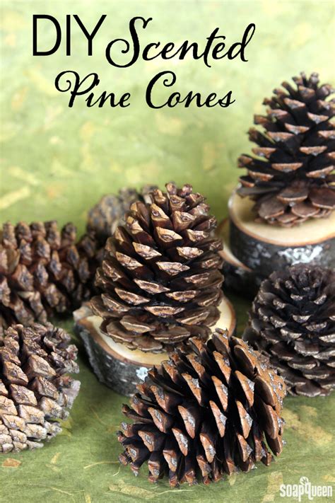 How To Make Pine Scented Pine Cones