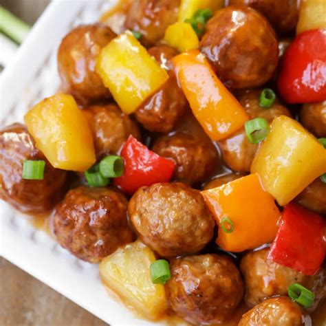 how to make pineapple meatballs