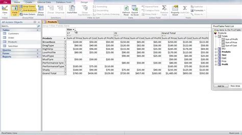 How To Make Pivot Table In Access