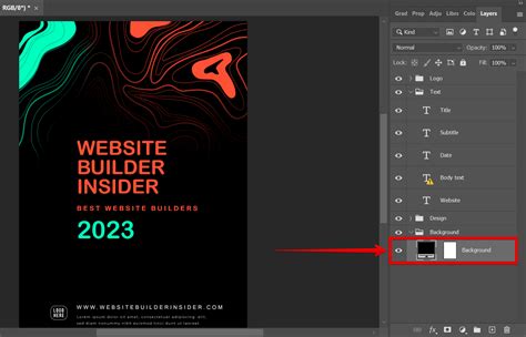 how to make plain background in photoshop