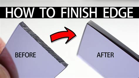 How To Make Plastic Edges Smooth