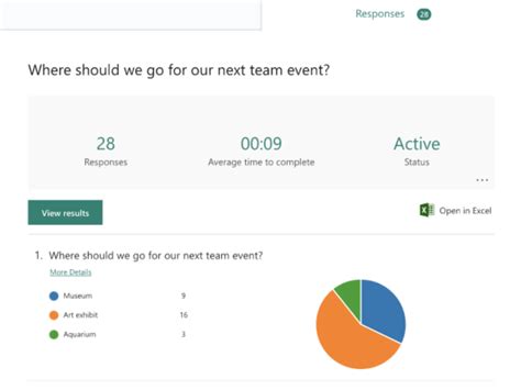how to make poll in microsoft forms
