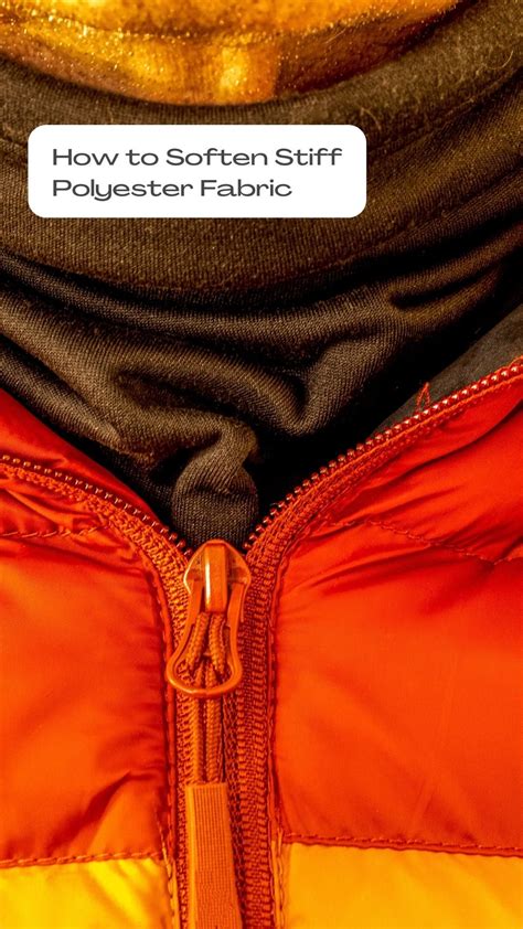 how to make polyester stiff