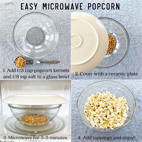 How To Make Popcorn Kernels In A Microwave