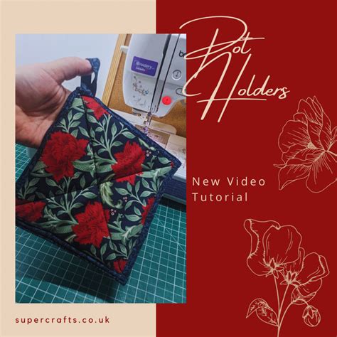 How To Make Pot Holders With Binding