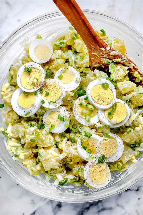 how to make potato salad without eggs