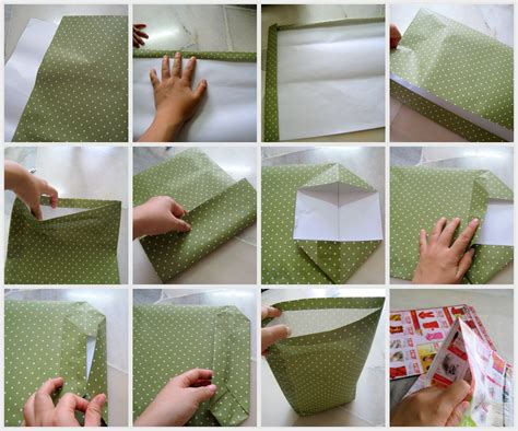 how to make pouch with paper