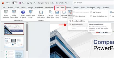 How To Make Powerpoint Slide Show Play Automatically