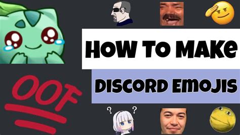 how to make professional discord emojis