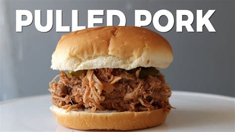 How To Make Pulled Pork In A Crock Pot Video
